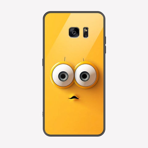 Samsung Galaxy S6 Edge Plus Cover - Cute 3D Cartoon Series - Premium Printed Metal soft Bumper shock Proof Case