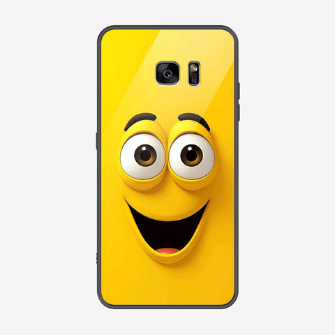 Samsung Galaxy S6 Edge Plus Cover - Cute 3D Cartoon Series - Premium Printed Metal soft Bumper shock Proof Case