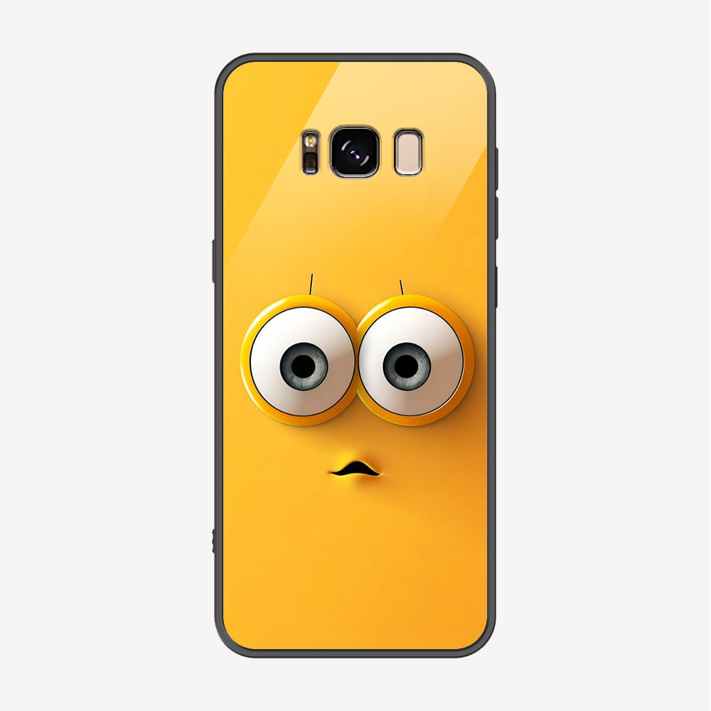 Samsung Galaxy S8 Plus Cover - Cute 3D Cartoon Series - Premium Printed Metal soft Bumper shock Proof Case