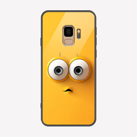 Samsung Galaxy S9 Cover - Cute 3D Cartoon Series - Premium Printed Metal soft Bumper shock Proof Case