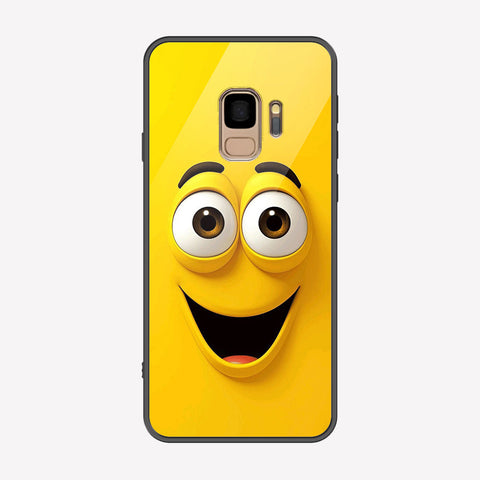 Samsung Galaxy S9 Cover - Cute 3D Cartoon Series - Premium Printed Metal soft Bumper shock Proof Case