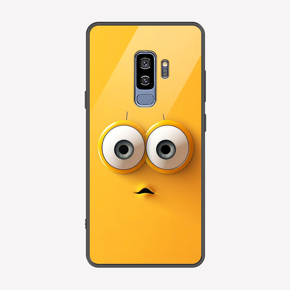 Samsung Galaxy S9 Plus Cover - Cute 3D Cartoon Series - Premium Printed Metal soft Bumper shock Proof Case