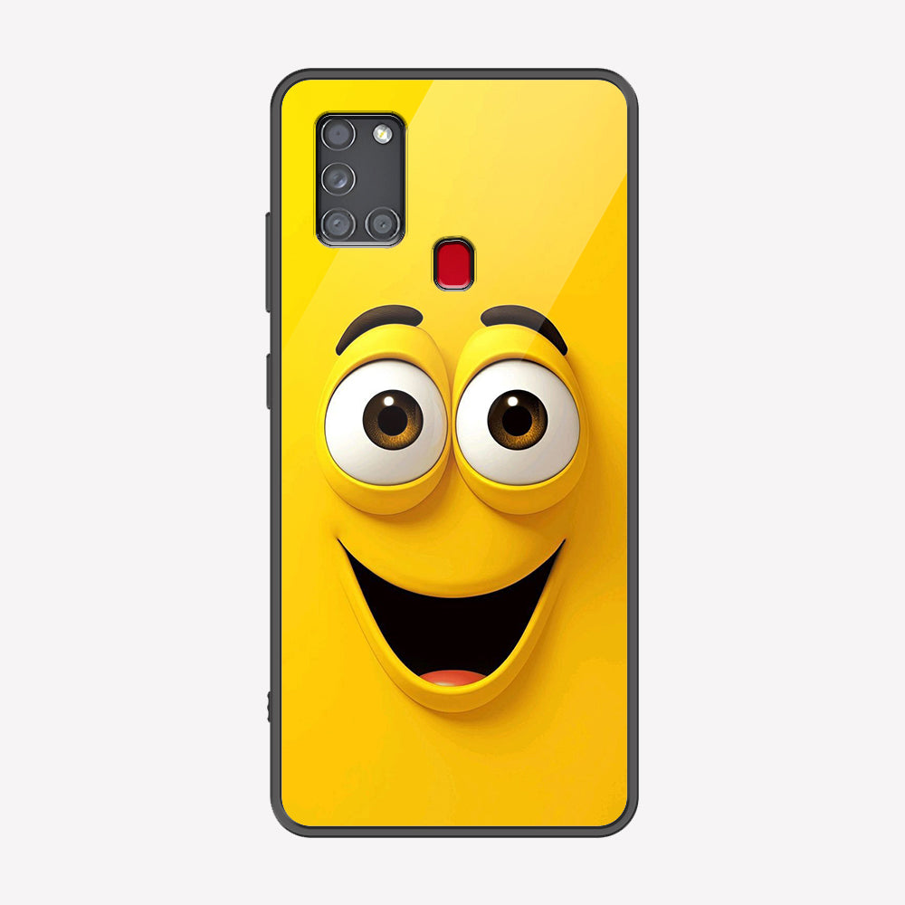 Samsung Galaxy A21s Cover - Cute 3D Cartoon Series - Premium Printed Metal soft Bumper shock Proof Case