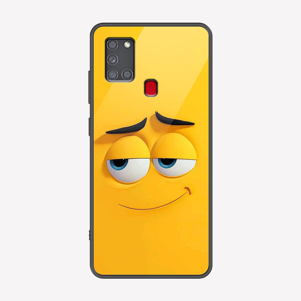 Samsung Galaxy A21s Cover - Cute 3D Cartoon Series - Premium Printed Metal soft Bumper shock Proof Case
