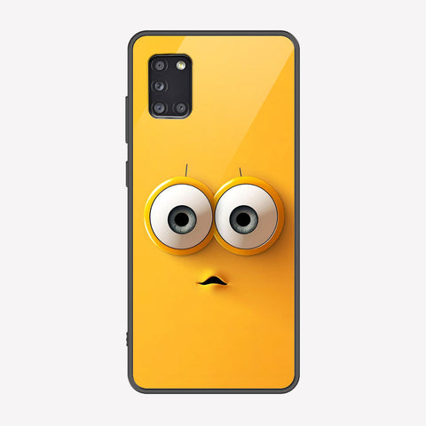 Samsung Galaxy A31 Cover - Cute 3D Cartoon Series - Premium Printed Metal soft Bumper shock Proof Case