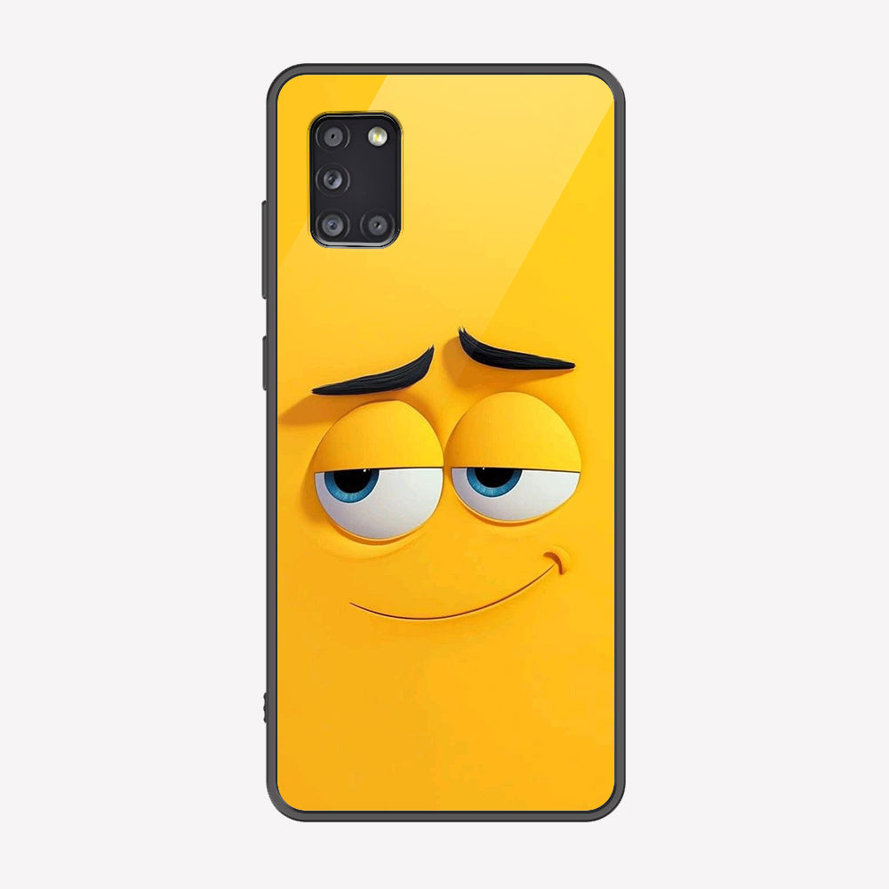 Samsung Galaxy A31 Cover - Cute 3D Cartoon Series - Premium Printed Metal soft Bumper shock Proof Case