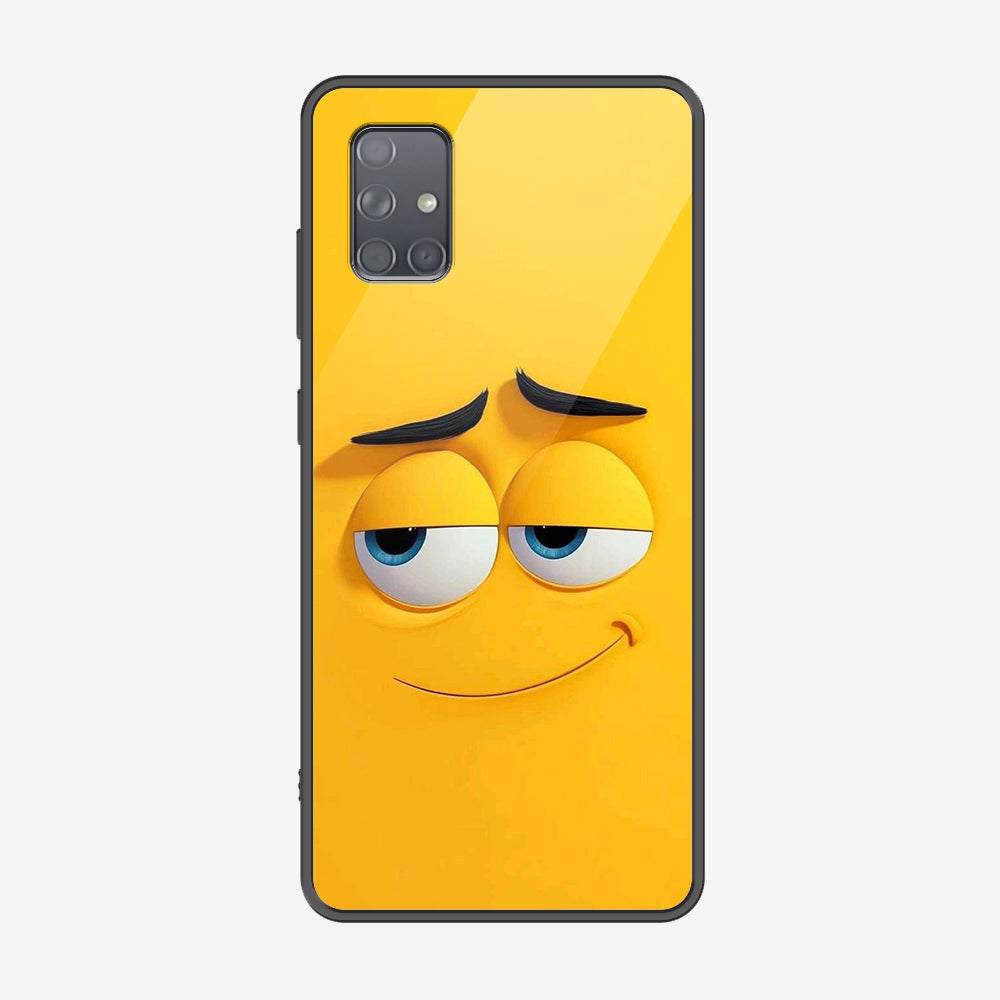 Samsung Galaxy A71 Cover - Cute 3D Cartoon Series - Premium Printed Metal soft Bumper shock Proof Case