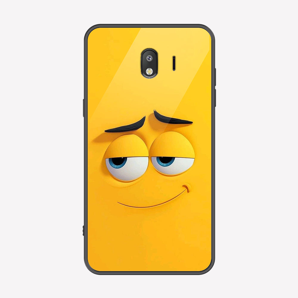 Samsung Galaxy J4 2018 Cover - Cute 3D Cartoon Series - Premium Printed Metal soft Bumper shock Proof Case