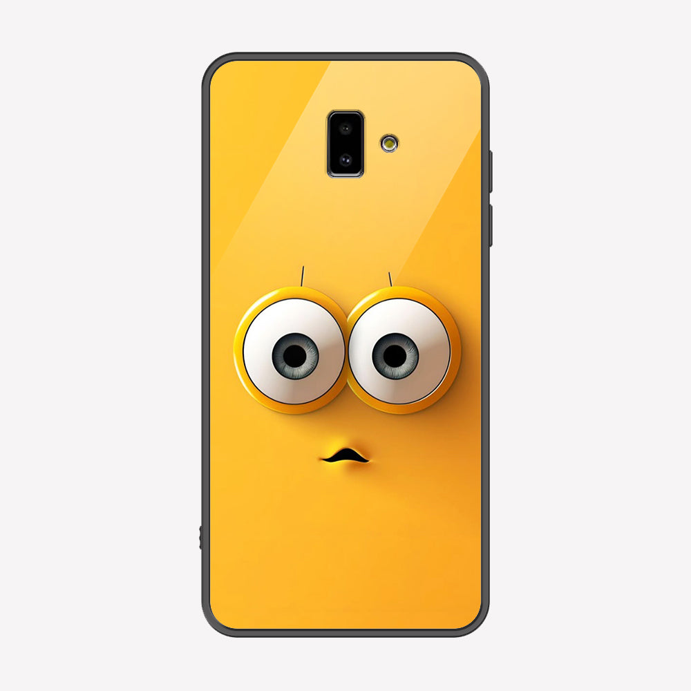 Samsung Galaxy J6 Plus 2018 Cover - Cute 3D Cartoon Series - Premium Printed Metal soft Bumper shock Proof Case