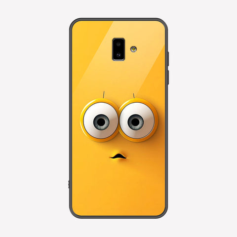 Samsung Galaxy J6 Plus 2018 Cover - Cute 3D Cartoon Series - Premium Printed Metal soft Bumper shock Proof Case