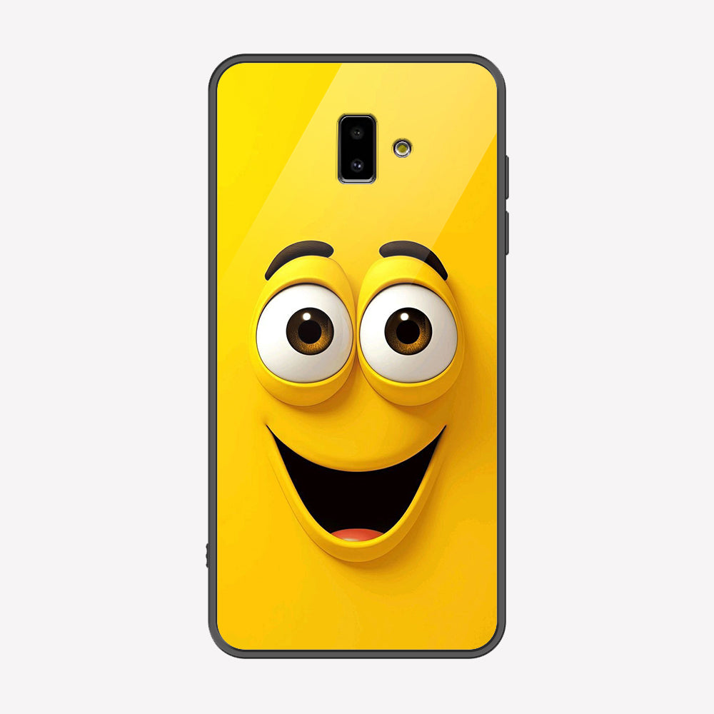 Samsung Galaxy J6 Plus 2018 Cover - Cute 3D Cartoon Series - Premium Printed Metal soft Bumper shock Proof Case