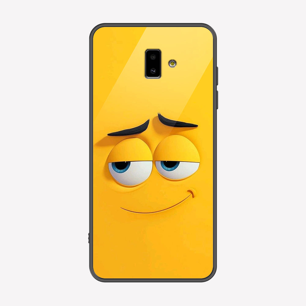 Samsung Galaxy J6 Plus 2018 Cover - Cute 3D Cartoon Series - Premium Printed Metal soft Bumper shock Proof Case