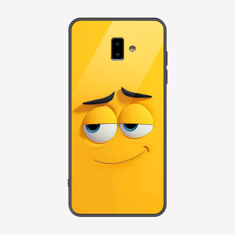 Samsung Galaxy J6 Plus 2018 Cover - Cute 3D Cartoon Series - Premium Printed Metal soft Bumper shock Proof Case