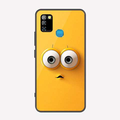 Infinix Smart 5 Cover - Cute 3D Cartoon Series - Premium Printed Metal soft Bumper shock Proof Case