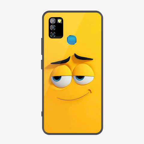 Infinix Smart 5 Cover - Cute 3D Cartoon Series - Premium Printed Metal soft Bumper shock Proof Case