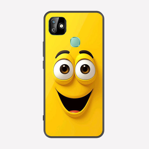 Infinix Smart 6 HD Cover - Cute 3D Cartoon Series - Premium Printed Metal soft Bumper shock Proof Case