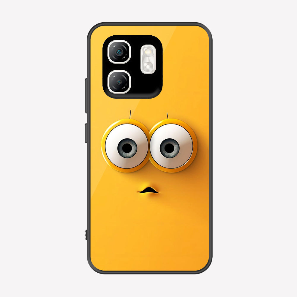 Infinix Smart 9 HD Cover - Cute 3D Cartoon Series - Premium Printed Metal soft Bumper shock Proof Case