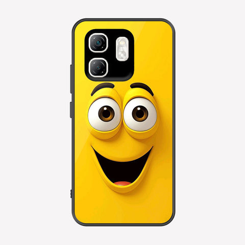 Infinix Smart 9 Cover - Cute 3D Cartoon Series - Premium Printed Metal soft Bumper shock Proof Case