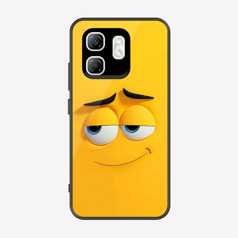 Infinix Smart 9 Cover - Cute 3D Cartoon Series - Premium Printed Metal soft Bumper shock Proof Case