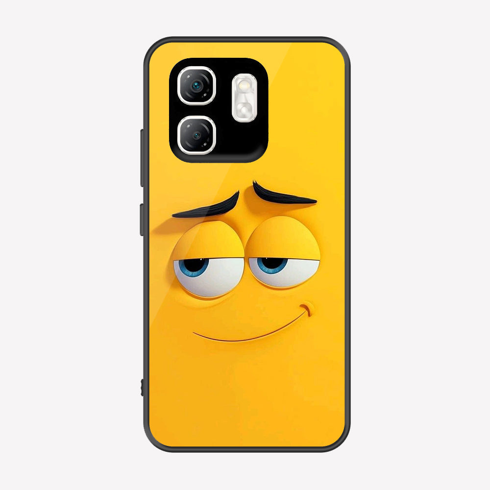 Infinix Smart 9 Cover - Cute 3D Cartoon Series - Premium Printed Metal soft Bumper shock Proof Case