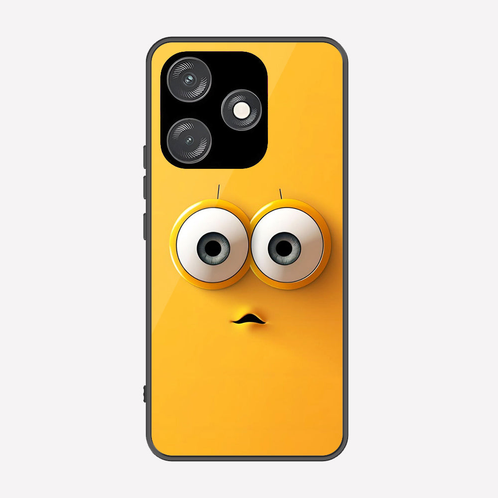 Tecno Spark 10 Cover - Cute 3D Cartoon Series - Premium Printed Metal soft Bumper shock Proof Case