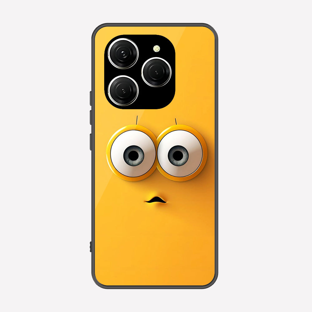Tecno Spark 20 Pro Cover - Cute 3D Cartoon Series - Premium Printed Metal soft Bumper shock Proof Case