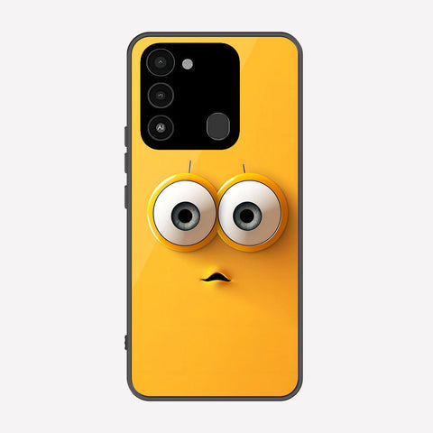 Tecno Spark Go 2022 Cover - Cute 3D Cartoon Series - Premium Printed Metal soft Bumper shock Proof Case