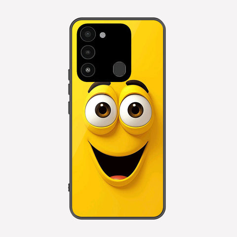 Tecno Spark Go 2022 Cover - Cute 3D Cartoon Series - Premium Printed Metal soft Bumper shock Proof Case