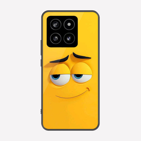 Xiaomi 14 Cover - Cute 3D Cartoon Series - Premium Printed Metal soft Bumper shock Proof Case