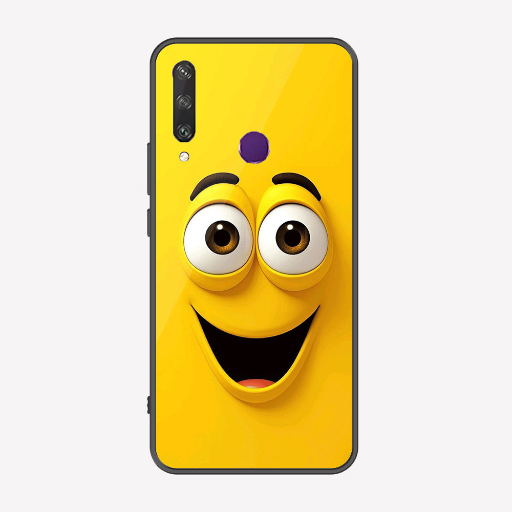 Huawei Y6p Cover - Cute 3D Cartoon Series - Premium Printed Metal soft Bumper shock Proof Case