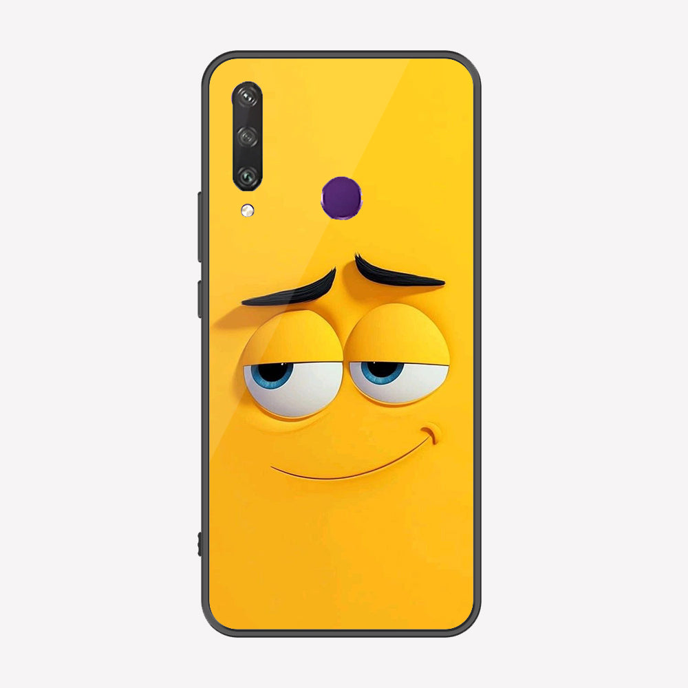 Huawei Y6p Cover - Cute 3D Cartoon Series - Premium Printed Metal soft Bumper shock Proof Case