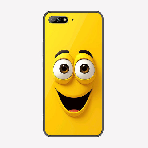 Huawei Y6 Prime 2018 / Honor 7A Cover - Cute 3D Cartoon Series - Premium Printed Metal soft Bumper shock Proof Case