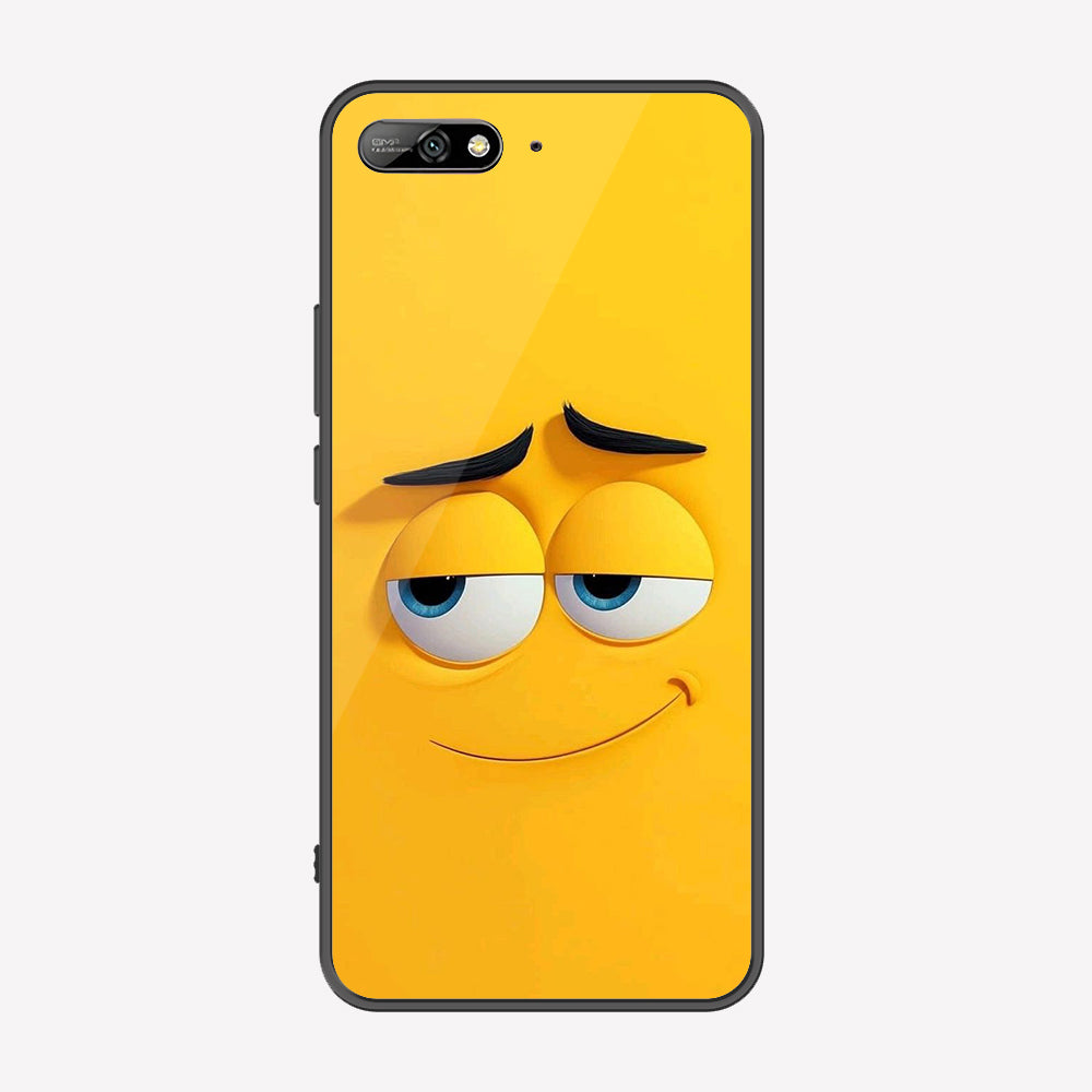Huawei Y6 Prime 2018 / Honor 7A Cover - Cute 3D Cartoon Series - Premium Printed Metal soft Bumper shock Proof Case