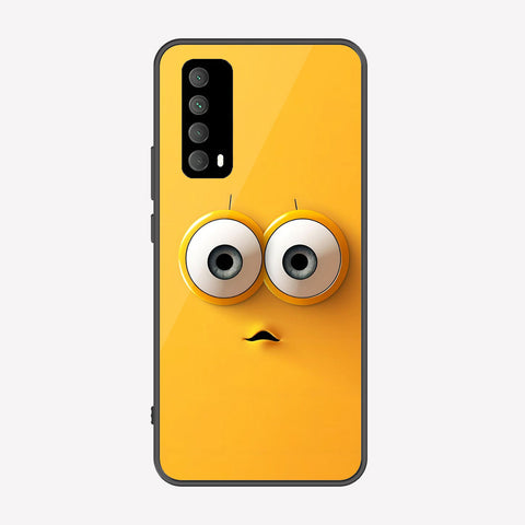Huawei P smart 2021 Cover - Cute 3D Cartoon Series - Premium Printed Metal soft Bumper shock Proof Case