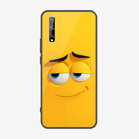 Huawei P Smart S Cover - Cute 3D Cartoon Series - Premium Printed Metal soft Bumper shock Proof Case