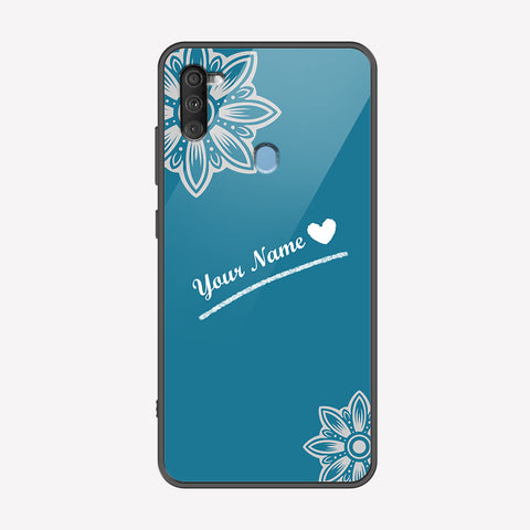 Samsung Galaxy A10 Cover - Personalized Name Series - Premium Printed Metal soft Bumper shock Proof Case