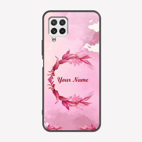 Samsung Galaxy A22 Cover - Personalized Name Series - Premium Printed Metal soft Bumper shock Proof Case