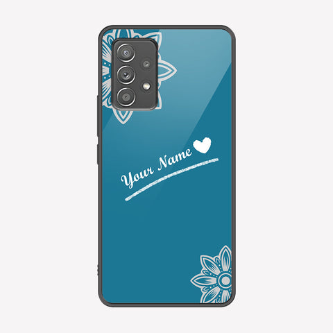 Samsung Galaxy A52s 5G Cover - Personalized Name Series - Premium Printed Metal soft Bumper shock Proof Case