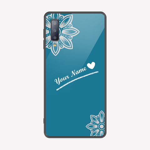 Samsung Galaxy A50s Cover - Personalized Name Series - Premium Printed Metal soft Bumper shock Proof Case