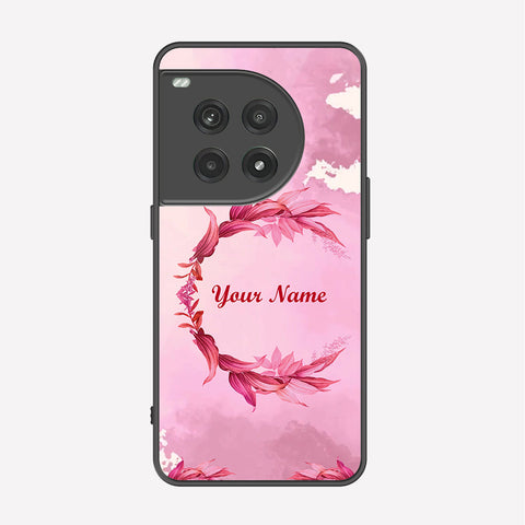 OnePlus 12R Cover - Personalized Name Series - Premium Printed Metal soft Bumper shock Proof Case