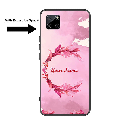 Realme Narzo 30A Cover - Personalized Name Series - Premium Printed Metal soft Bumper shock Proof Case