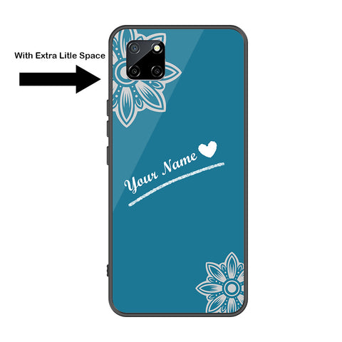 Realme Narzo 30A Cover - Personalized Name Series - Premium Printed Metal soft Bumper shock Proof Case