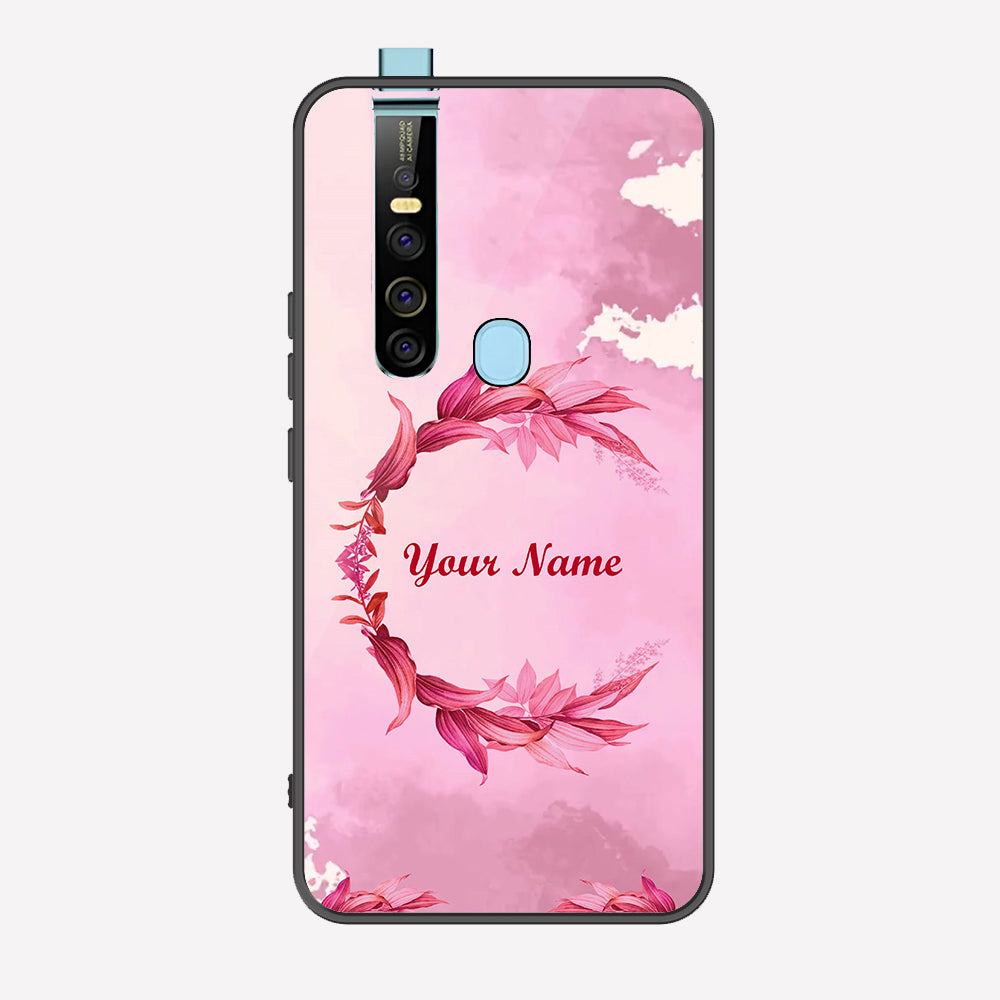 Tecno Camon 15 Premier Cover - Personalized Name Series - Premium Printed Metal soft Bumper shock Proof Case