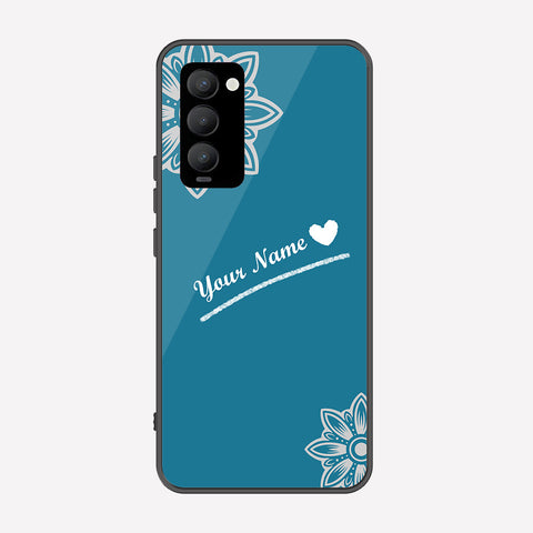 Tecno Camon 18 Cover - Personalized Name Series - Premium Printed Metal soft Bumper shock Proof Case