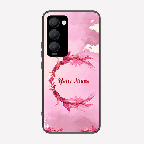 Tecno Camon 18 Premier Cover - Personalized Name Series - Premium Printed Metal soft Bumper shock Proof Case
