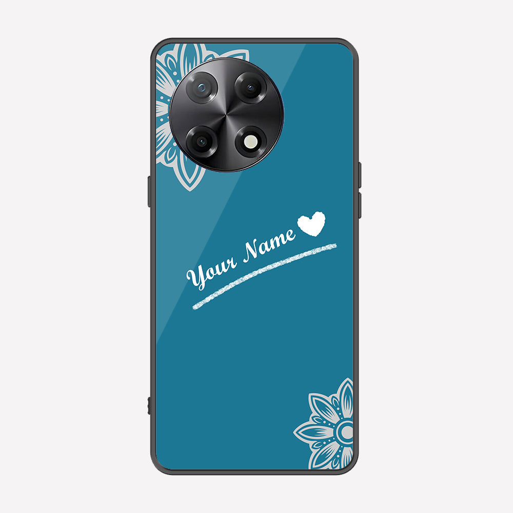 Tecno Camon 30S Cover - Personalized Name Series - Premium Printed Metal soft Bumper shock Proof Case