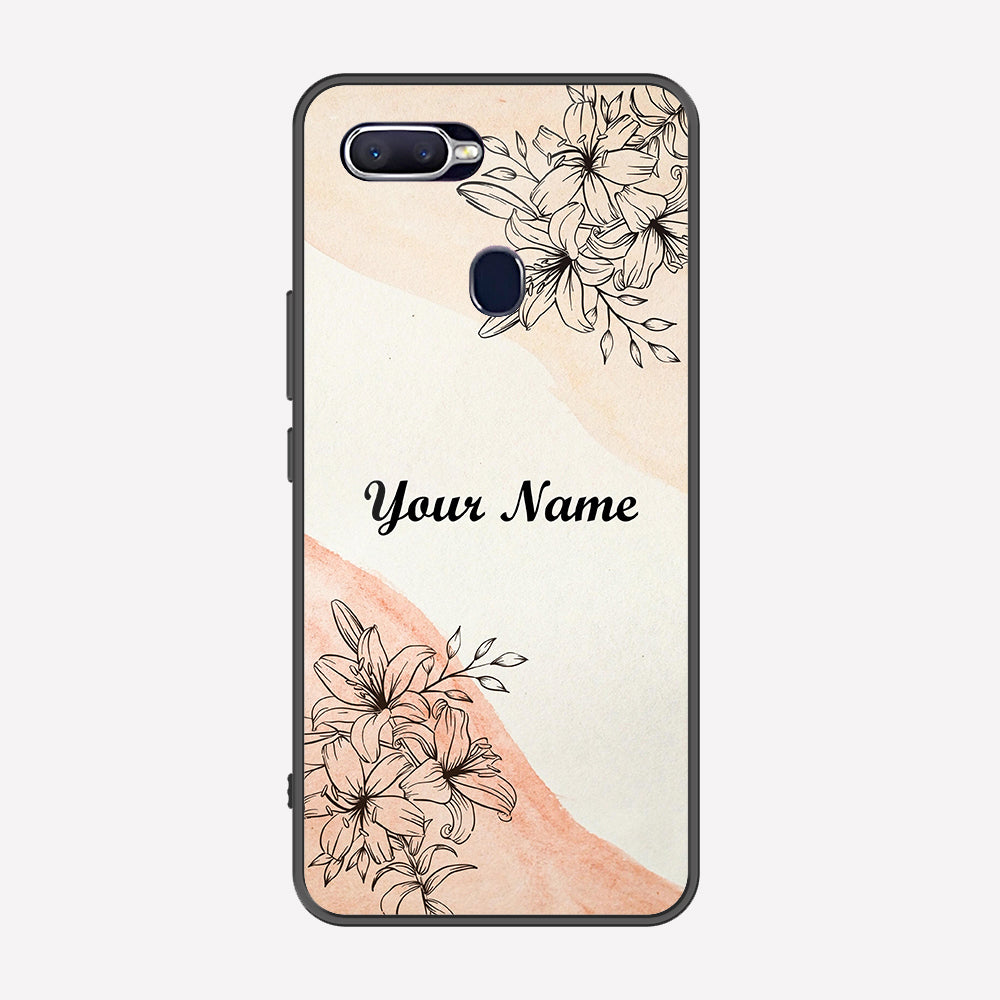 Realme 2 Pro Cover - Personalized Name Series - Premium Printed Metal soft Bumper shock Proof Case