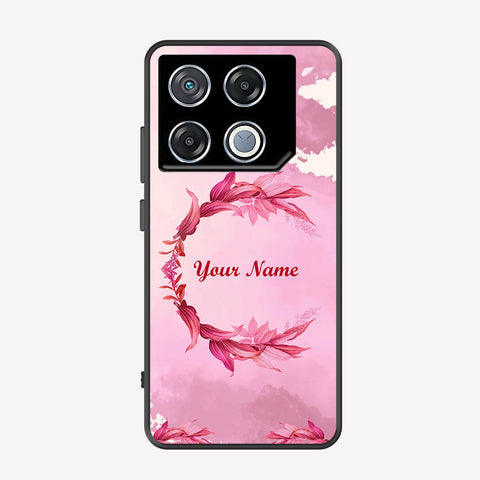 Infinix GT 20 Pro Cover - Personalized Name Series - Premium Printed Metal soft Bumper shock Proof Case