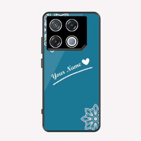 Infinix GT 20 Pro Cover - Personalized Name Series - Premium Printed Metal soft Bumper shock Proof Case