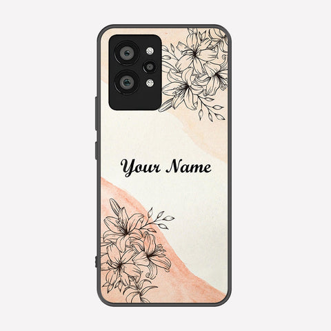 Realme GT2 Pro Cover - Personalized Name Series - Premium Printed Metal soft Bumper shock Proof Case